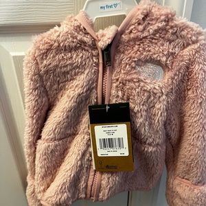 New with Tags The North Face baby bear hoodie 6-12m